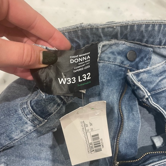 Cheap Monday High Rise Jeans - Picture 5 of 7